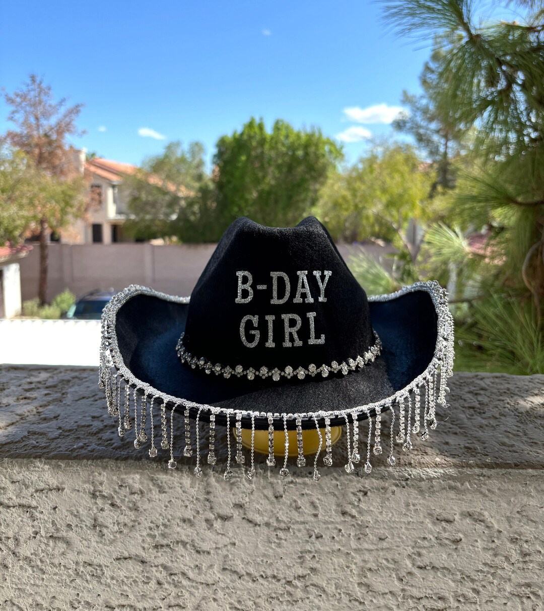 Customizable Party Cowboy Hat Birthday Girl or Bachelorette Etsy