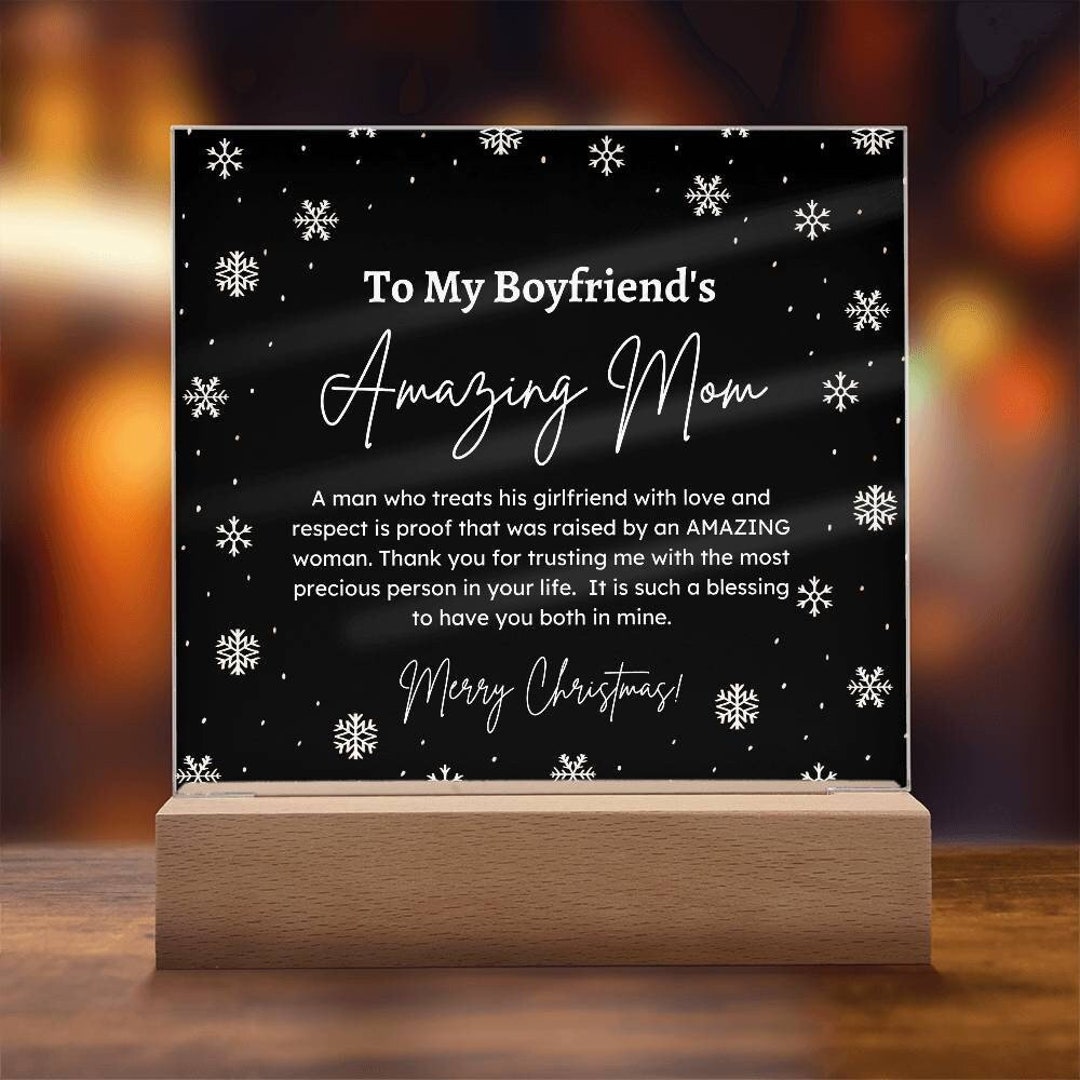 Cute Gifts For Mommy Boyfriend Gft For My Boyfrend's Mom Chrstmas