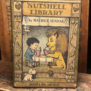 Nutshell Library  Maurice Sendak Miniature Book Set First edition
