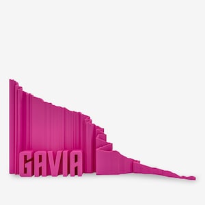 Gavia from Ponte di Legno  - CYCLING’S GREATEST CLIMBS 3D - Cycling Souvenir - Gift for cyclist - Birthday ideas - Mountain 3d