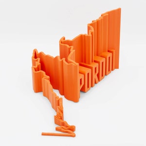 Pordoi - CYCLING’S GREATEST CLIMBS 3D - Cycling Souvenir - Gift for cyclist - Birthday ideas - Mountain 3d