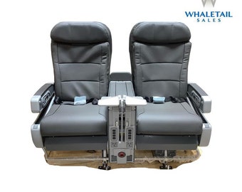 American Airlines Business Class Two Seat-Grey
