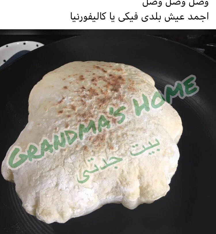 Egyptian Version of Pita Bread Balady Bread 4 in Pack Frozen Etsy