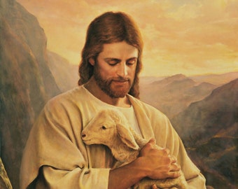 Jesus Christ V77 Poster Print Art Home Wall Decor Catholic Painting