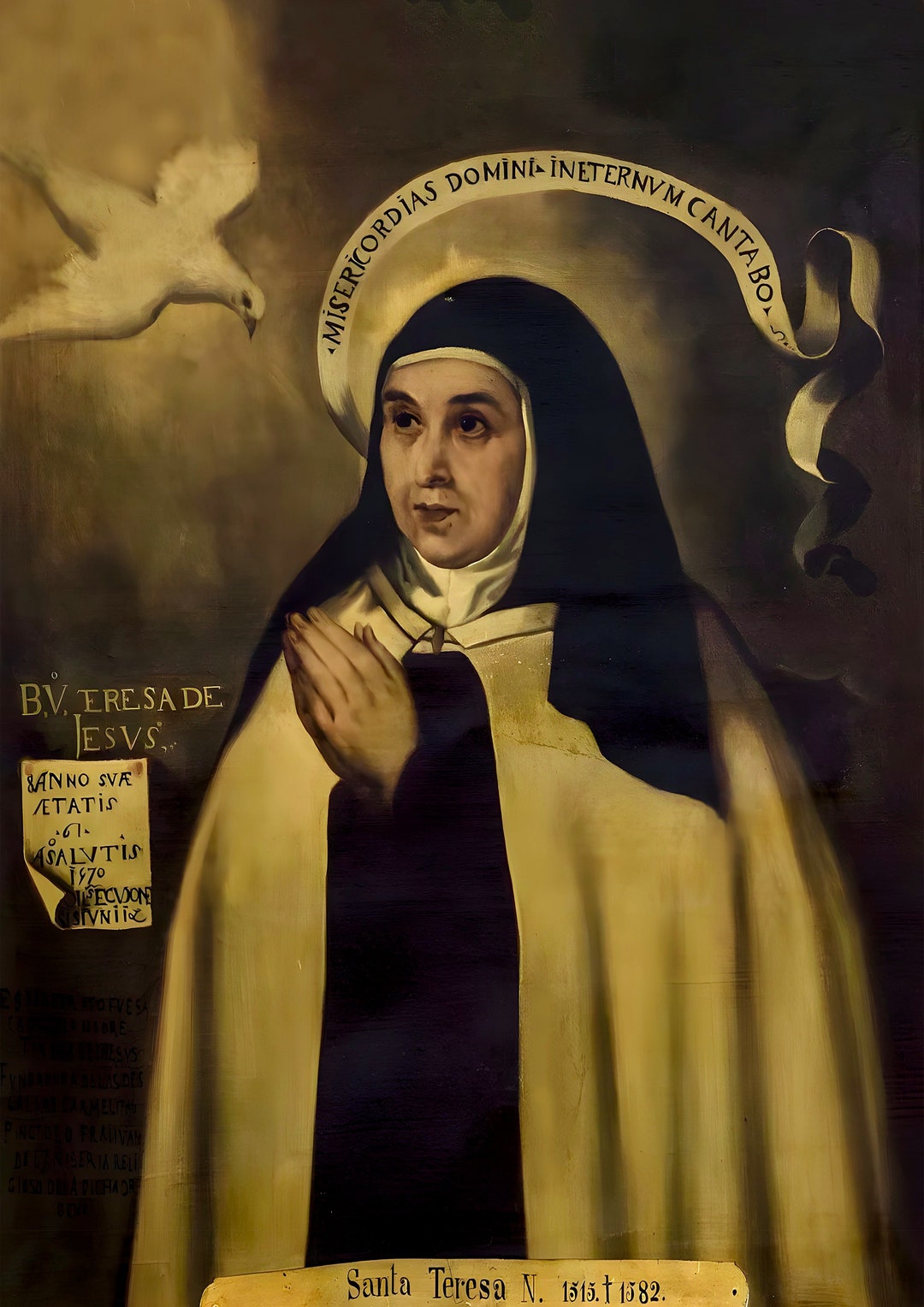 Teresa of Avila, Saint Teresa of Jesus V5 Poster Print Art Home Wall ...