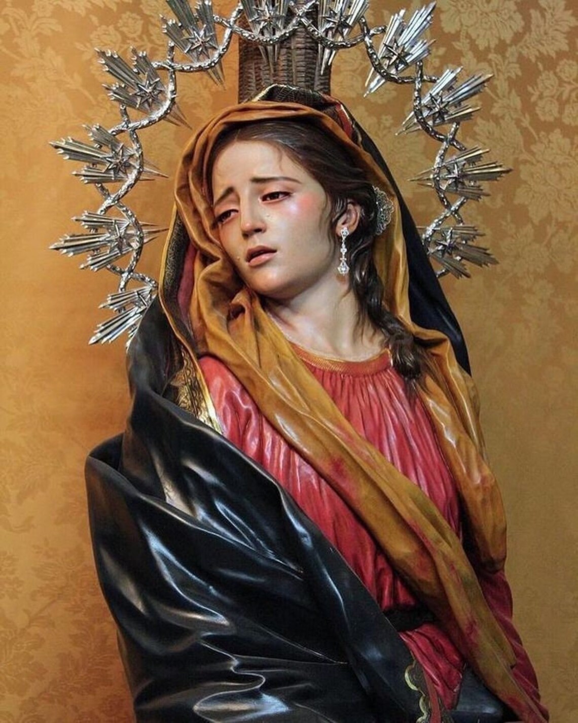 Our Lady of Sorrow V24 Poster Print Art Home Wall Decor Catholic ...