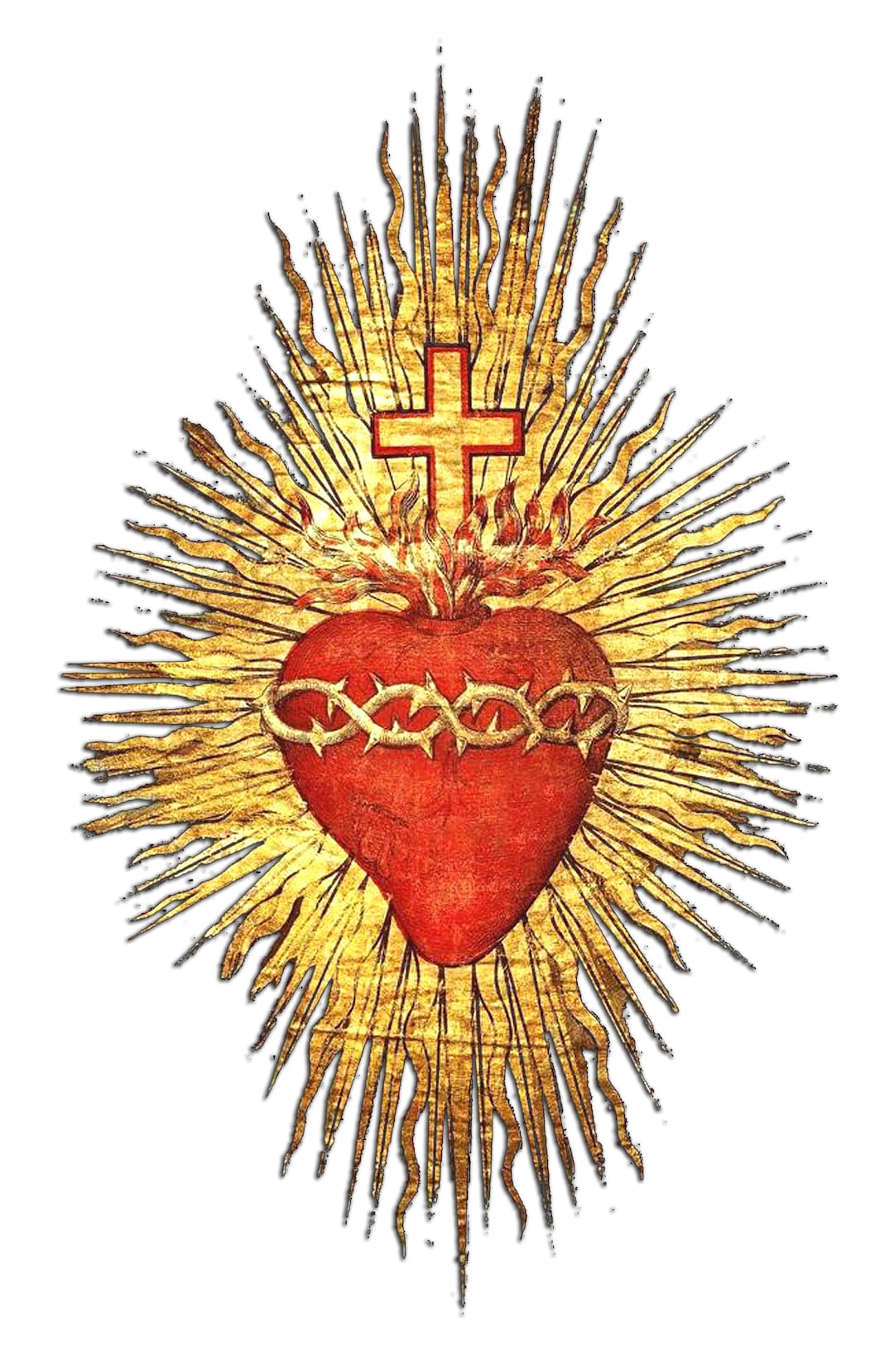 The Sacred Heart of Jesus V3 Poster Print Art Home Wall Decor Catholic