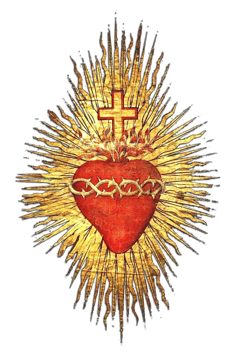 The Sacred Heart of Jesus V3 Poster Print Art Home Wall Decor Catholic