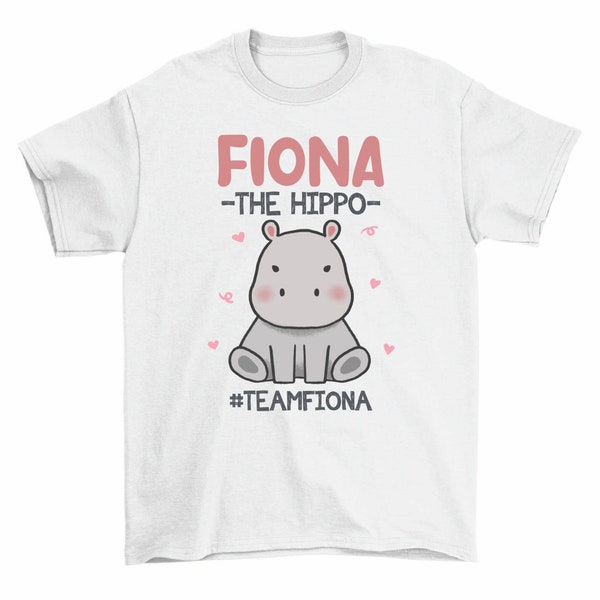 Fiona The Hippo Team Fiona T-Shirt Women Unisex
