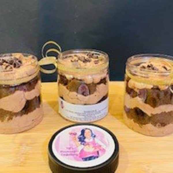 Cake in a Jar Etsy