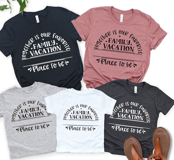 Custom Vacation Shirt Family Matching Vacation Shirts Etsy