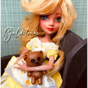 Goldilocks, Ooak doll repaint