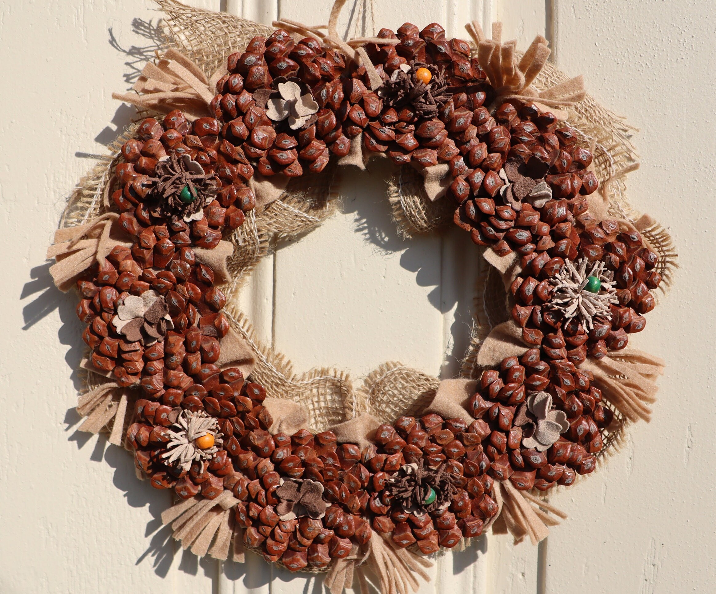 Couronne Murale ou Porte d'entrée Modèle Unique Naturelle