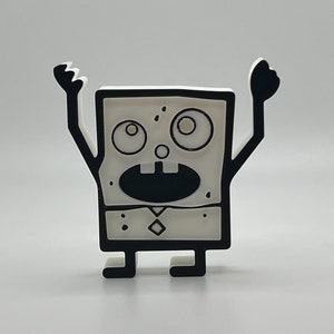 DoodleBob | Pencil/Pen holder | Cartoon | 3D Printed | Fan Art