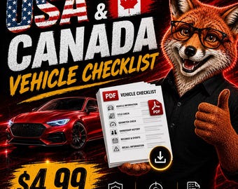 Lista di controllo rapida per veicoli negli Stati Uniti e in Canada - Leggi le mie recensioni!