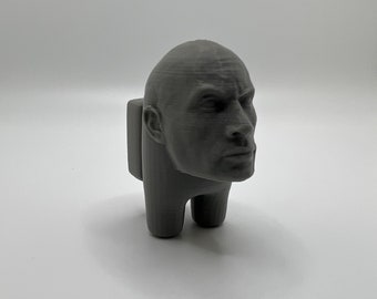 Among Rocks | Dwayne Johnson | 3D Printed