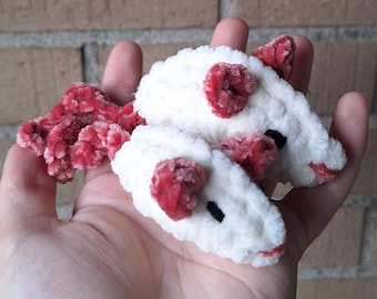 Crochet Catnip Mice Cat Toys: Set of 2