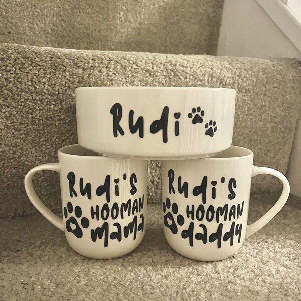 Dog Bowl Etsy Canada