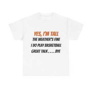 Ja ich bin groß und spiele Basketball