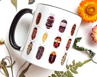 Isopod Mug, Isopod Gifts, Isopod Lover Coffee Cup, Teacher gift, Entomology gift, Insect Lover Gift, Isopods Nerd, Gifts for Him