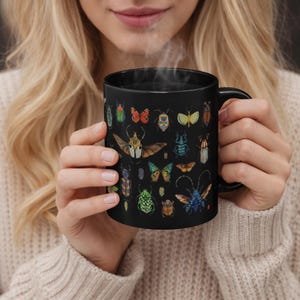 Insektmugg svart insekt entomologi gåva