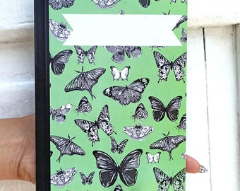 Butterfly Journal, Butterflies Notebook, Blank, A5