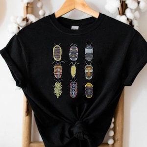 Isopods Study T-shirt, Isopod Lover Gift, Isopod Pet Owner Gift ...
