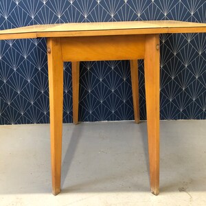 Retro Drop Leaf Formica Kitchen Table - Etsy UK