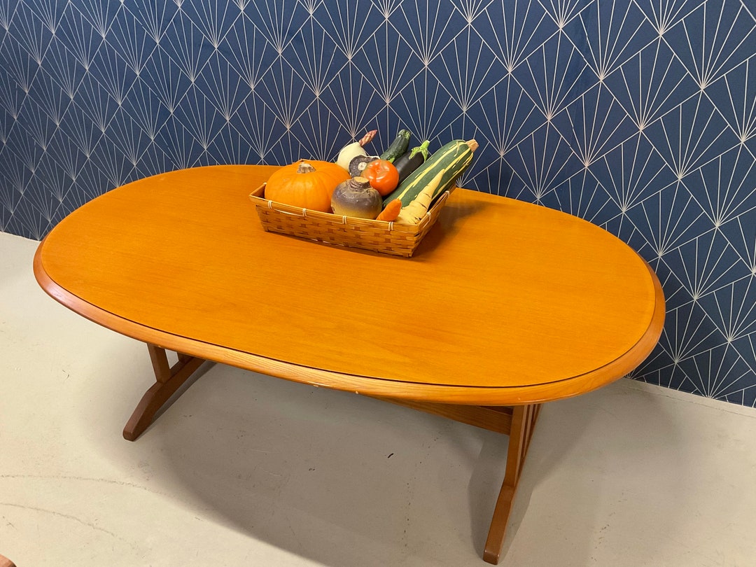 G Plan Oval Coffee Table Etsy UK