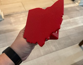 State Shaped Hitch Cover (custom color)