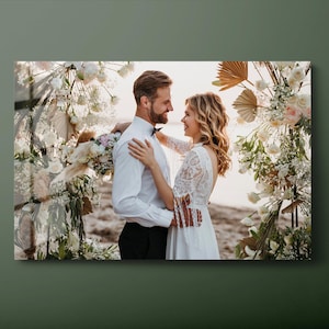 Impresión fotográfica personalizada en vidrio templado / Arte de pared personalizado / Regalo para el hogar y la oficina imagen 2