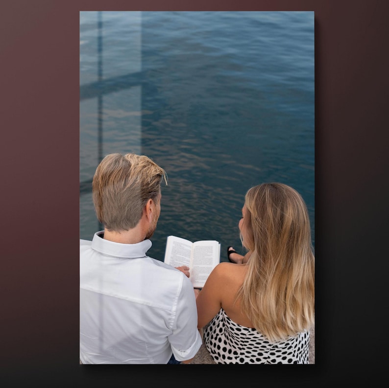 Impresión fotográfica personalizada en vidrio templado / Arte de pared personalizado / Regalo para el hogar y la oficina imagen 3
