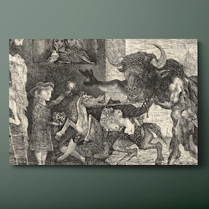 Picasso minotaur - Etsy 日本