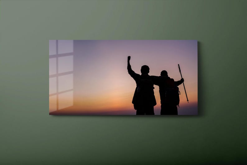 Impresión fotográfica personalizada en vidrio templado / Arte de pared personalizado / Regalo para el hogar y la oficina imagen 4
