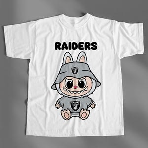 Raiders Labubu - Labubu - Las Vegas Raiders - Football - Pop Mart - Labubu PNG - PNG