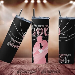 Blessed Loved Spoiled 20oz Tumbler Wrap / Tumbler Wrap Sublimation / Tumbler Wrap PNG / Tumbler 20oz Wrap / Skinny Tumbler Wrap Designs