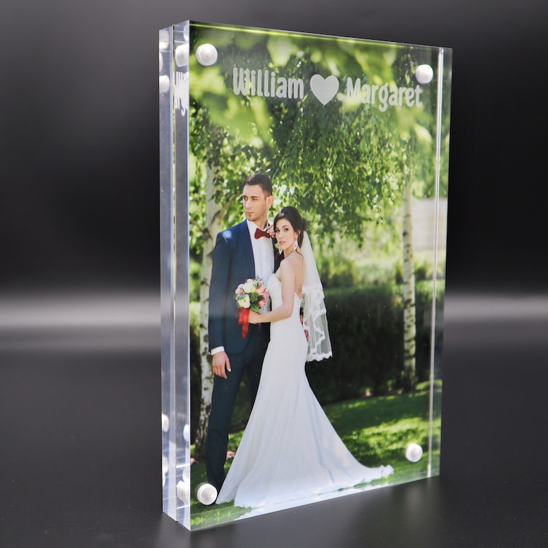 Clear Photo Frame 4x6 Etsy