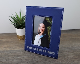 Personalisierte Leder Desktop-Bilderrahmen mit Foto-Einsatz 4x6 5x7 Horizontale Hochzeit Jahrestag Geburtstag Home Office Decor