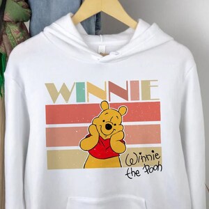 Disney Pooh  Sweatshirt, Winnie the Pooh Sweatshirt, Winnie the Pooh Hoodie, Disney Pooh and Friends Sweatshirt, Vintage Pooh Sweatshirt