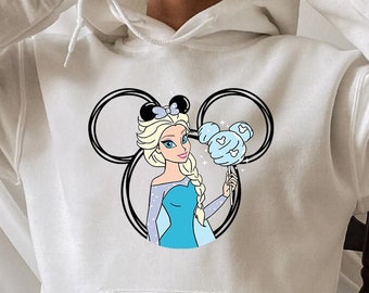 Disney Princess Elsa Sweatshirt, Frozen Elsa Sweatshirt, Frozen Top, Disney Princess Elsa Sweatshirt, Frozen Magic kingdom Sweatshirt, Elsa