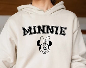 Minnie Sweater, Disney Crewneck Sweatshirt, Disney Trips Sweatshirt, Disneyland Hoodie, Family Disney Sweatshirt, Group Disney Sweatshirt