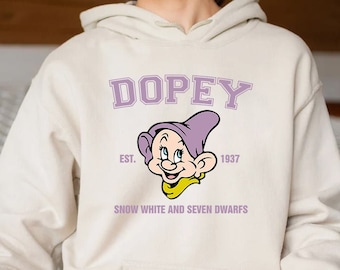 Dopey Sweatshirt, Dopey Hoodie, Dopey Dwarf Shirt, Seven Dwarfs Shirt, Dopey Shirt, Sweatshirt Unisex, Kid shirt, Unisex For Men Women