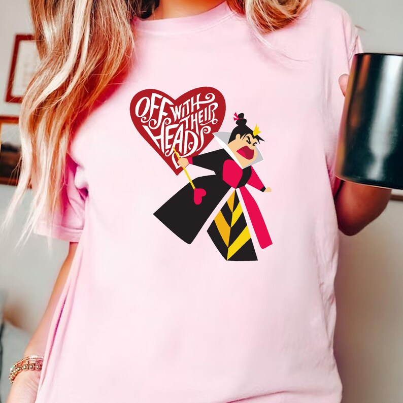 Disney Alice in Wonderland Queen of Hearts off With Their Heads FE1027 ...