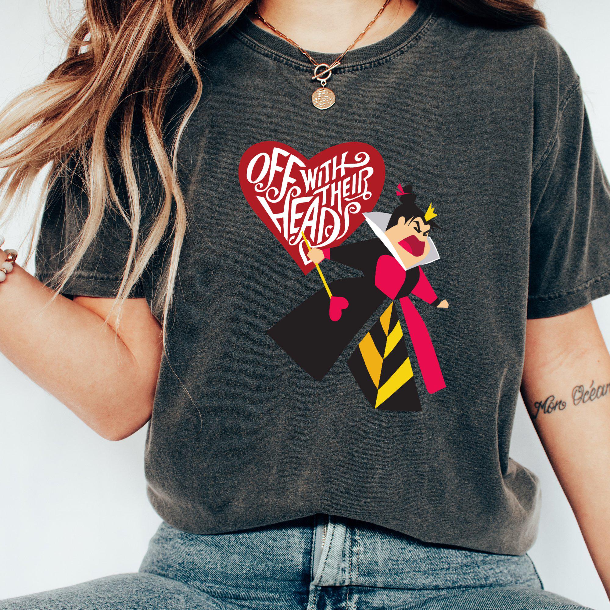 Disney Alice in Wonderland Queen of Hearts off With Their Heads FE1027 ...