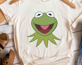 Disney The Muppets Show Kermit The Frog Snowyarn WS1049 Magic Holiday Trip Camiseta unisex, sudadera, regalo de cumpleaños familiar Camiseta para niños adultos