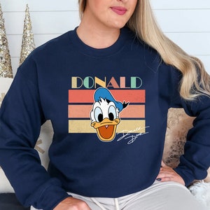 Donald Duck Sweatshirt, Donald Duck Hoodie, Disney Sweatshirt, Disney Hoodie, Disney World Sweatshirt, Donald Family Shirt bild 5