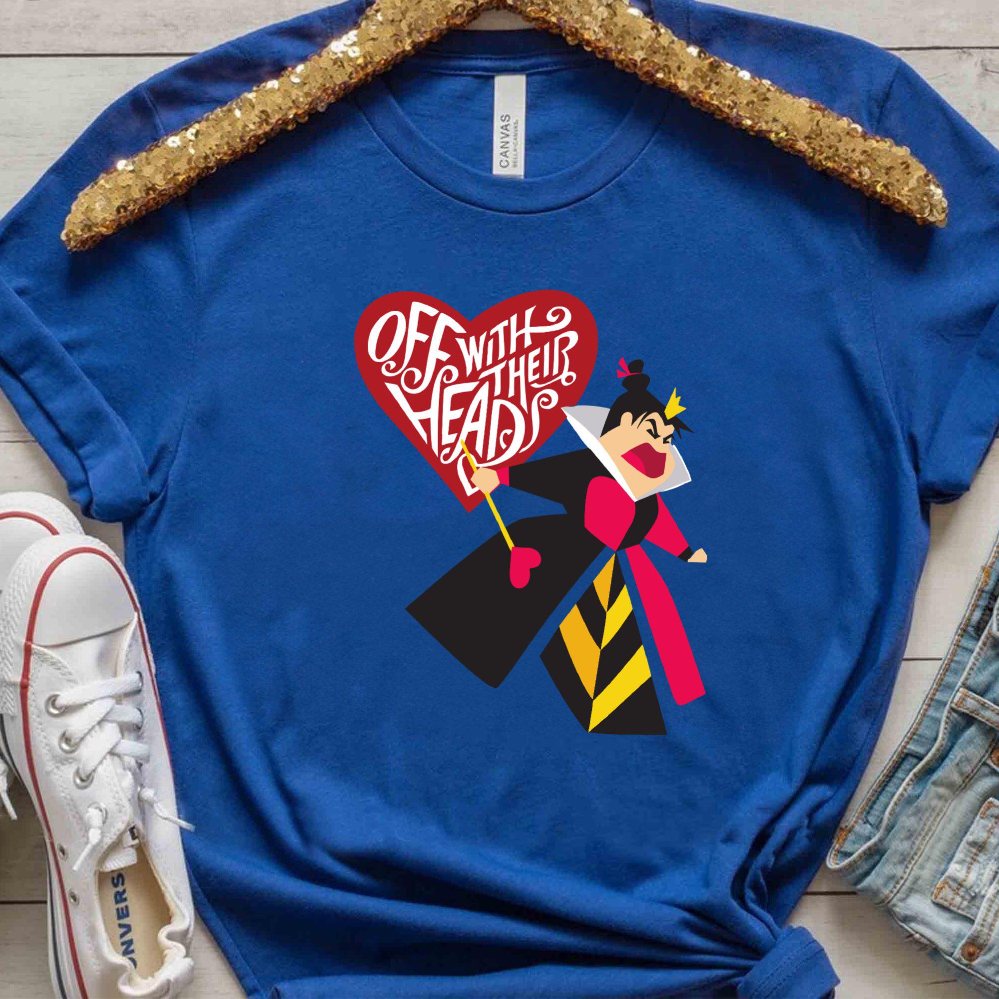 Disney Alice in Wonderland Queen of Hearts off With Their Heads FE1027 ...