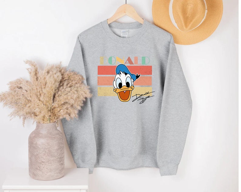 Donald Duck Sweatshirt, Donald Duck Hoodie, Disney Sweatshirt, Disney Hoodie, Disney World Sweatshirt, Donald Family Shirt bild 6