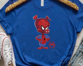 Camiseta unisex de viaje de vacaciones de Marvel Spider-Man Spiderverse Spider-Ham D1138, sudadera, regalo de cumpleaños familiar, camiseta para adultos y niños pequeños