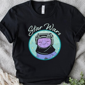 Funny Star Wars The Rise Of Skywalker Babu Frik Pastel Stars Retro WS1119 Trip Unisex T-shirt, Sweatshirt, Family Birthday Gift Adult Kid